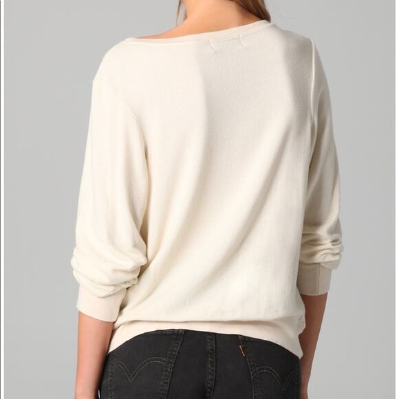 Wildfox Brigitte Lipstick Baggy Beach Sweatshirt Size Small - Picture 12 of 12